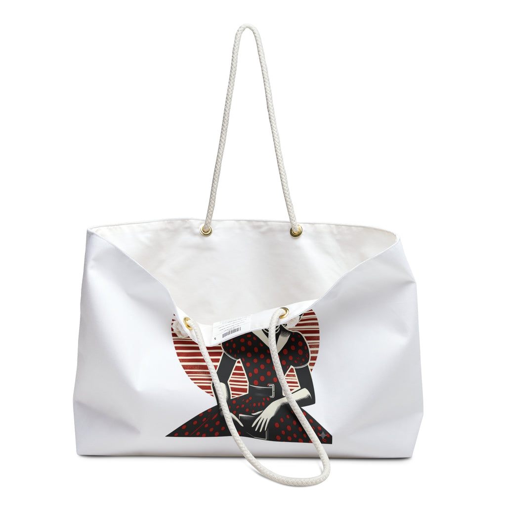 Weekender Bag — "Skin Like Dusk" Tribute to Black Women (Magnolia Accent)