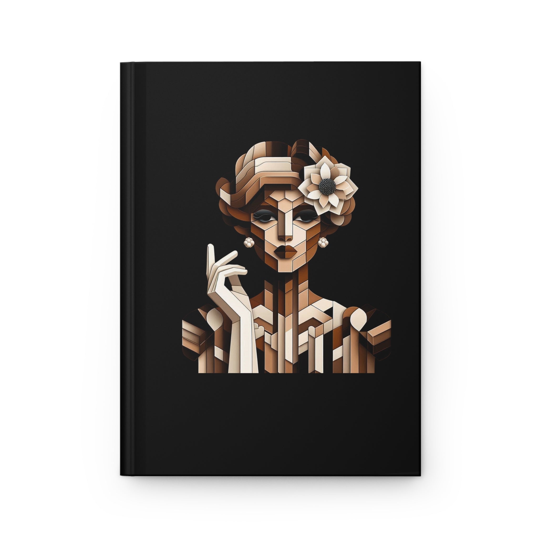Geometric Goddess Illustration Hardcover Journal | Lightworker Collection