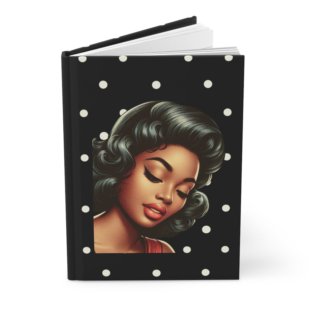Vintage Black Glam Writing Notebook