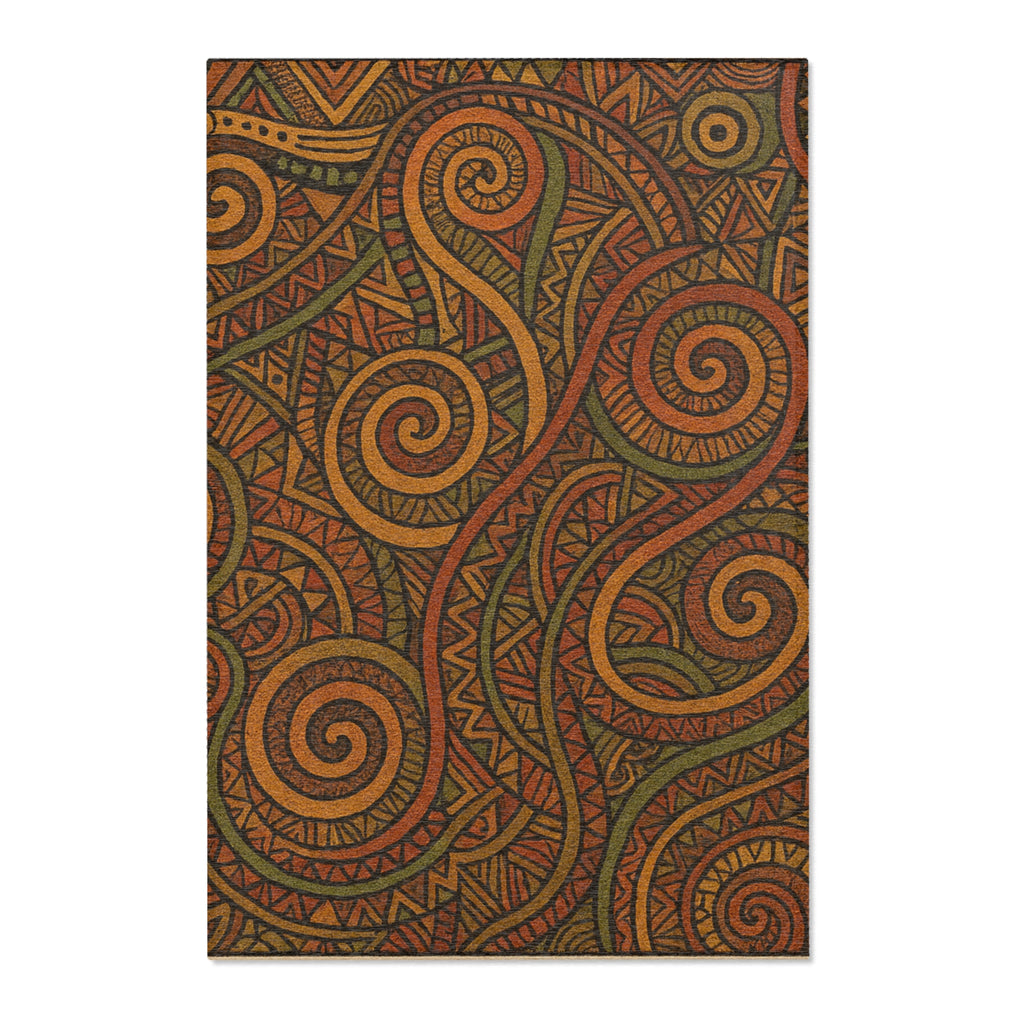 Afro-Boho Tribal Accent Rug