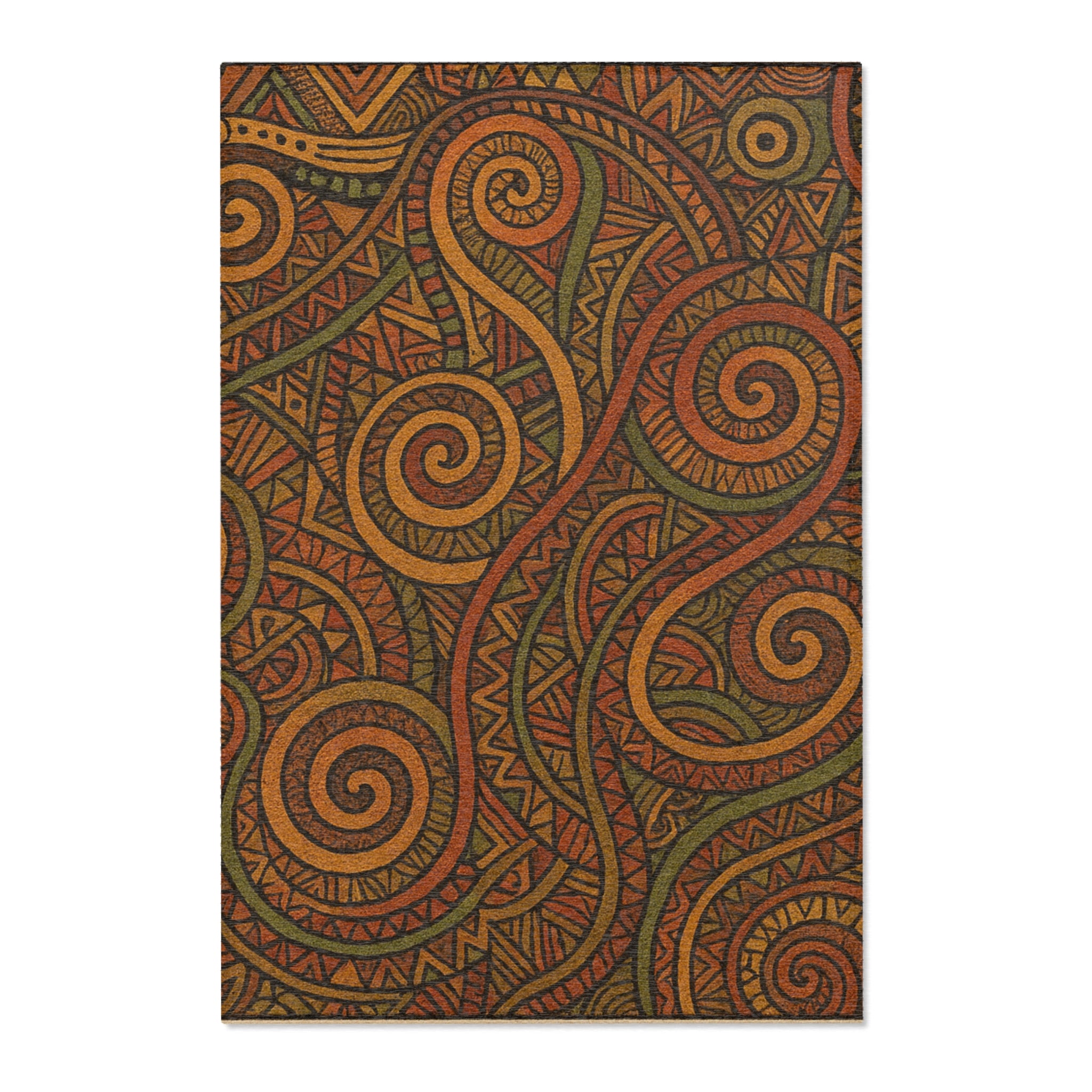 Afro-Boho Tribal Accent Rug