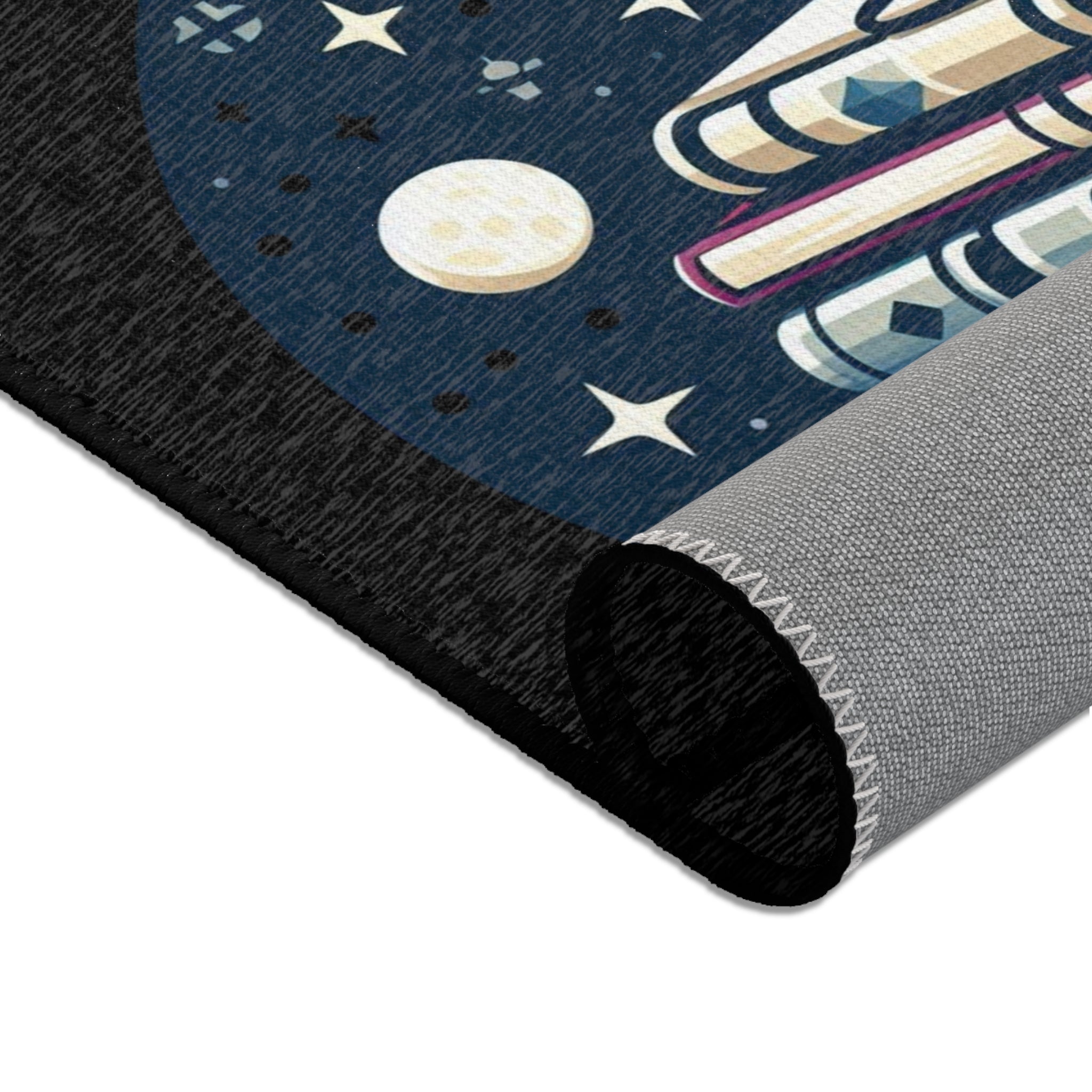 Literature and Libations -- Book Lovers Accent Rug