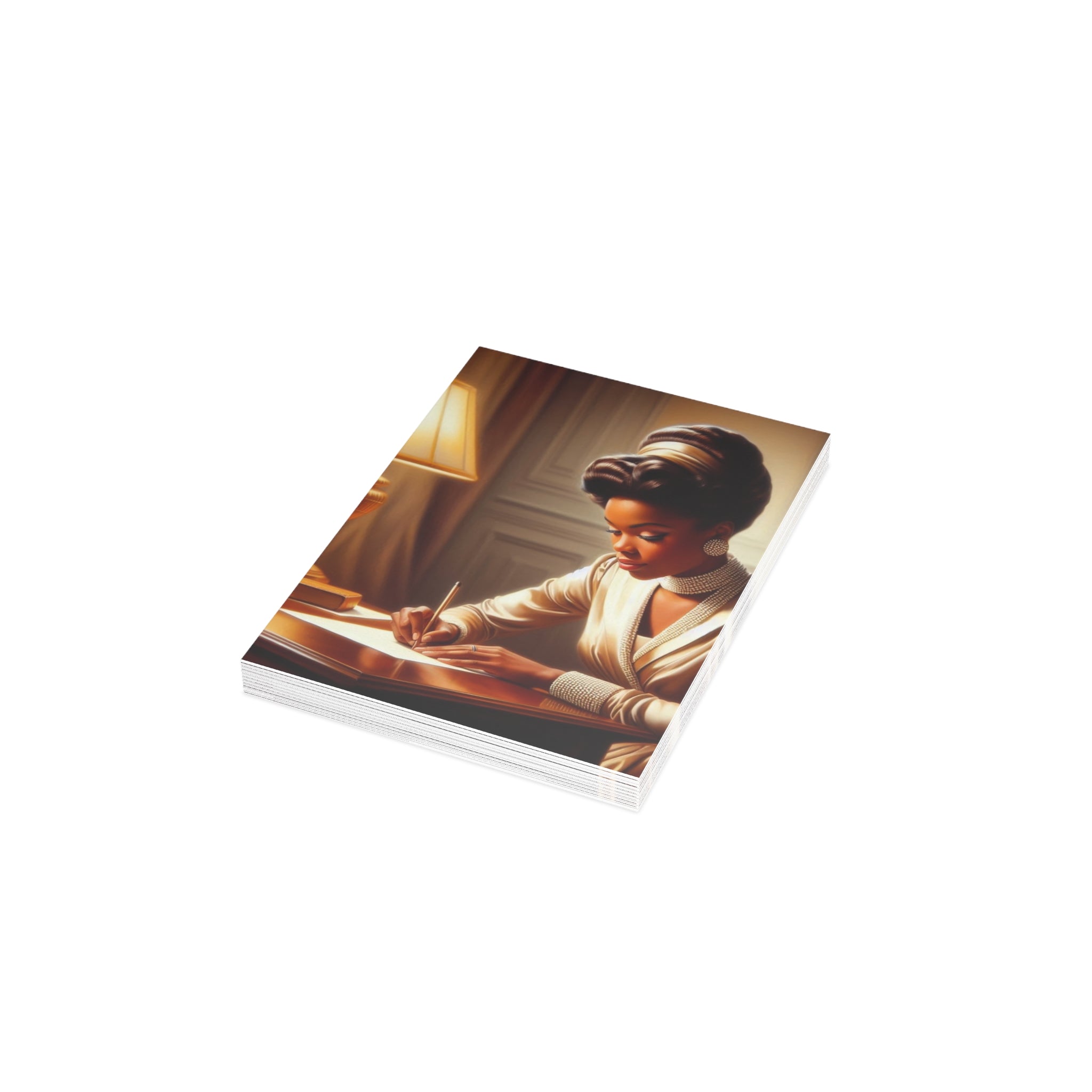 Vintage Black Glam Postcard Set (Envelopes Included)